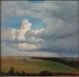 Landskap nær München