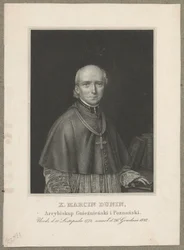 Marcin Dunin Sulgustowski (1774 Wał - 1842 Poznań) - erkebiskop, metropolitan for Gniezno og Poznań samt Polens primas i årene 1831-1842