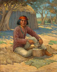 Navajo sølvsmed