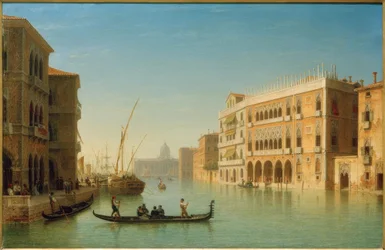 Venezia, Canal Grande / maleri av Carl Morgenstern