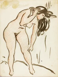 Stående naken