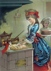 In the Kitchen, illustrasjon fra 