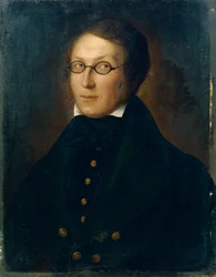 Author Henrik Wergeland, c.1830 (painting)