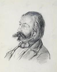 Portrett av Dembristen (eller Decabristen)