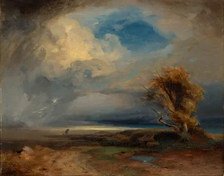 Kosmisk stormlandskap