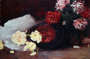 Stilleben med teroser, ca. 1885 (olje på lerret)