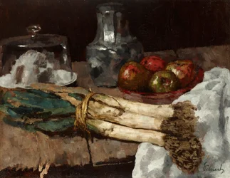 Stilleben med purre