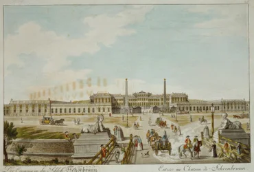 Inngangen til Schönbrunn-palasset