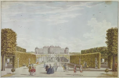 Wien, Øvre Belvedere / Schütz