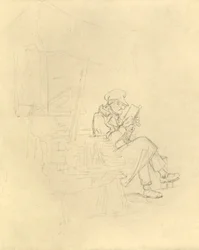 Der Antiquar, midten av slutten av 1800-tallet, c1924.