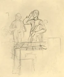 Die Meldung, midten av slutten av 1800-tallet, c1924.