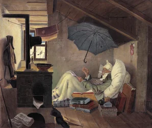 Den fattige poeten, 1839