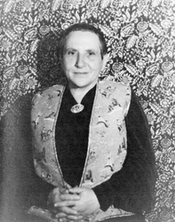 Portrett av Gertrude Stein (1874–1946), New York