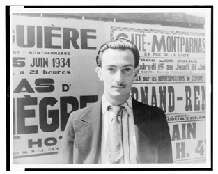 Portrett av Salvador Dalí, Paris