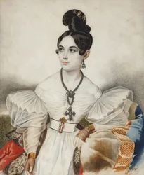 Apollonia Apollinaria Mikhailovna Vielgorskaya 1818-1887, 1830-årene.