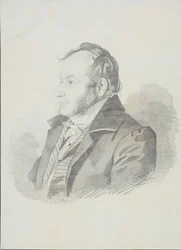 Portrett av EE Jungcurt, 1830-tallet.