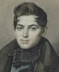 Portrett av Ivan Petrovich Postnikov, 1834.