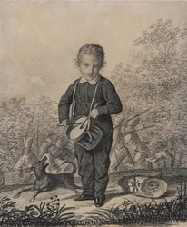 Portrett av Timofey Korsakov, tidlig på 1820-tallet.