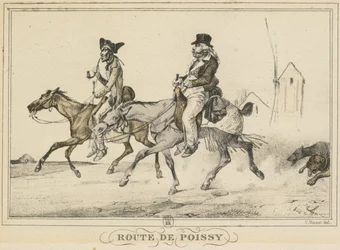 Scener av dagliglivet, veier og stier: Road to Poissy