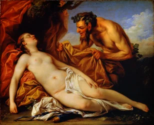 Jupiter og Antiope, ca. 1753