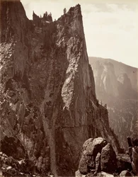 Sentinel Rock, Yosemite, ca. 1872, trykt ca. 1876.