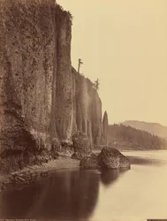 Kapp Horn, Columbia-elven, Oregon, 1867 (bilde)