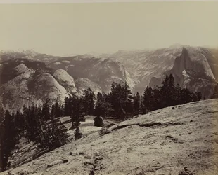 Domene fra Sentinel Dome, 1866.