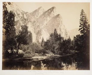 Three Brothers, ca. 1870-tallet (albumtrykk)