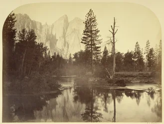 Utsikt over elven - Ned gjennom dalen - Yosemite