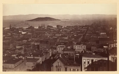 [Utsikt fra Cal St. Hill, S.F. / 3733]