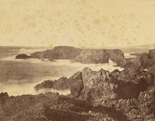[Utsikt over Mendocino-kysten] / [Kystutsikt utenfor Mendocino]