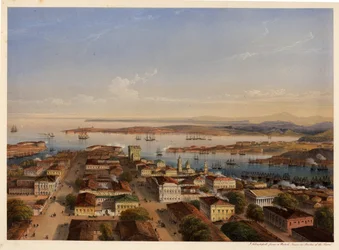 Generell utsikt over Sevastopol, 1856