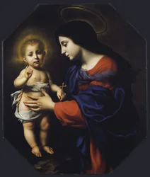 Madonna og barn, 1651