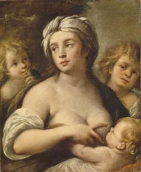 Allegory of Charity, 1650-tallet