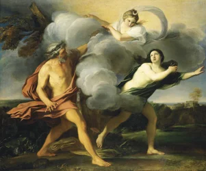 Alpheus og Arethusa (olje på lerret)