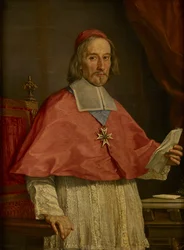 Portrett av kardinal Barberini (olje på lerret)