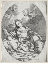 Madonna og barn med Magdalen.