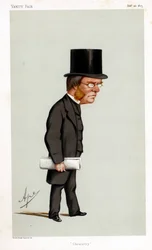 Lyon Playfair , skotsk kjemiker, politiker og administrator, 1875