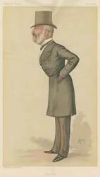 Vanity Fair: Frakttjenestemenn; 'Frakt', Mr. Charles Mark Palmer, 18. oktober 1884