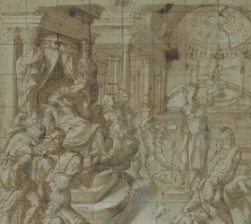 Martyrdommen til St. Katarina av Alexandria, 1560-70.