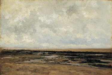 Villerville-stranden. Normandie