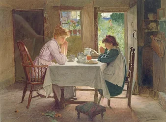 For det vi er i ferd med å motta (olje på lerret)