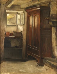 Studie (olje på lerret)