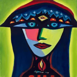 Isabella, Den polske sigøyneren, 2007 (olje på lerret)