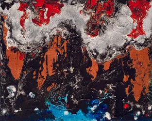 Rhapsody of the Elements, 2012 (akryl og gouache på lerret)