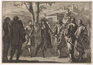 Kong Charles I av England blir tatt til fange av de engelske soldatene, 1647