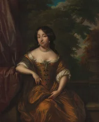 Portrett av Anna Maria Hoeufft 91646-1715), kone til Jan Boudaen Courten