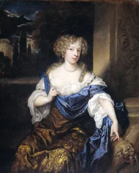 Portrett av Helena Ctaharina de Witte 91661-95), kone til Iman mogge, herre av Haamstede
