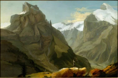 Utsikt over Titlis og Hahnen