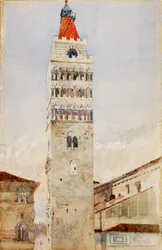 Katedraltårnet, Pistoia, Italia